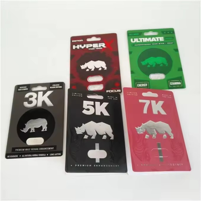 주문 생동감 넘치는 풀 컬러 인쇄 종이 카드를 위해 사용자 정의 가능한 알약 종이 카드 online manufacture