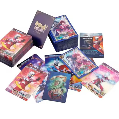 주문 매트 페니쉬 렌티컬러 3D 카드 반짝이는 라미네이션이 있는 PET 기념품 카드 online manufacture