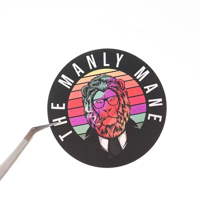 주문 영구적 인 접착제와 함께 사용자 지정 풀 컬러 인쇄 된 라벨 스티커 online manufacture